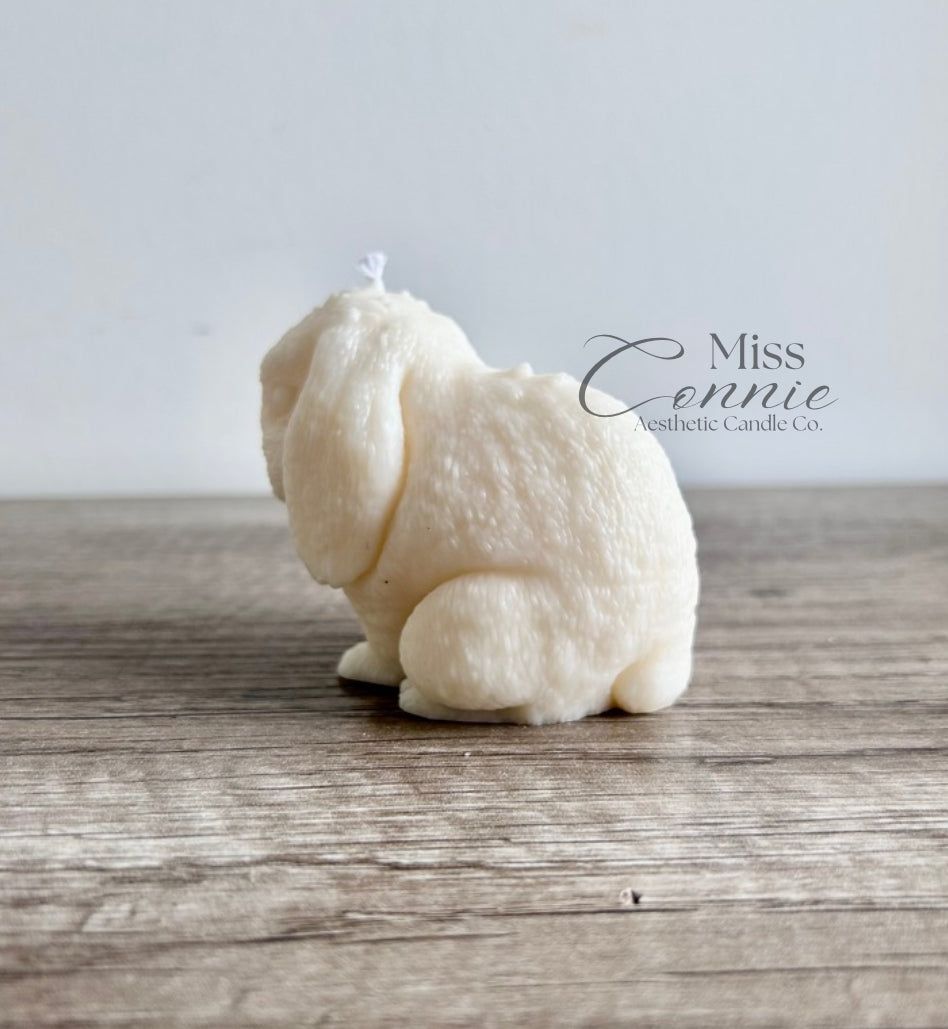 Flopped Eared Bunny Rabbit Candle
