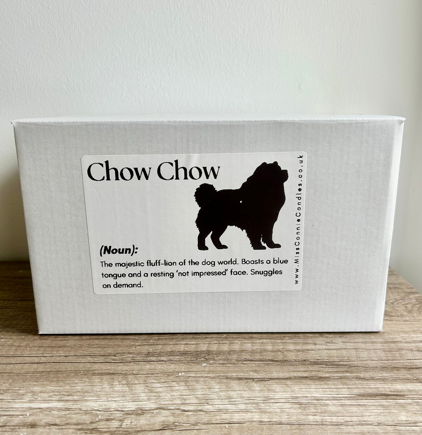 Chow Chow Puppy Dog Candle