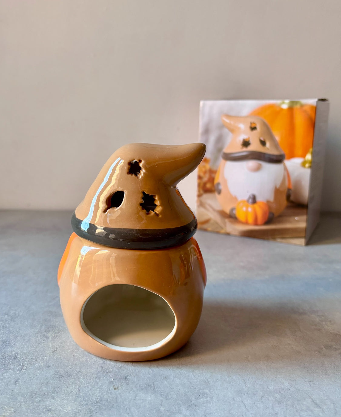 Autumn Gonk Pumpkin Wax Burner