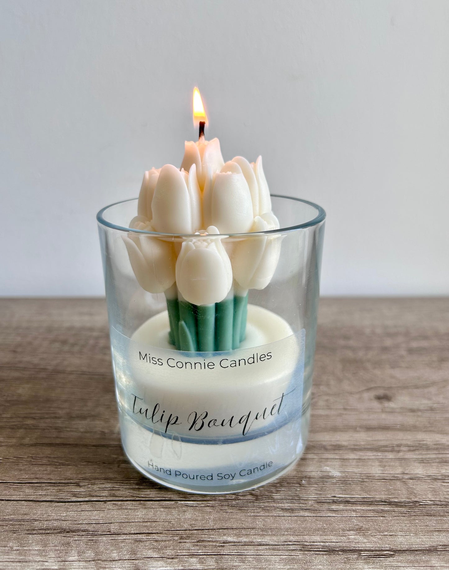 Tulip Bouquet Candle