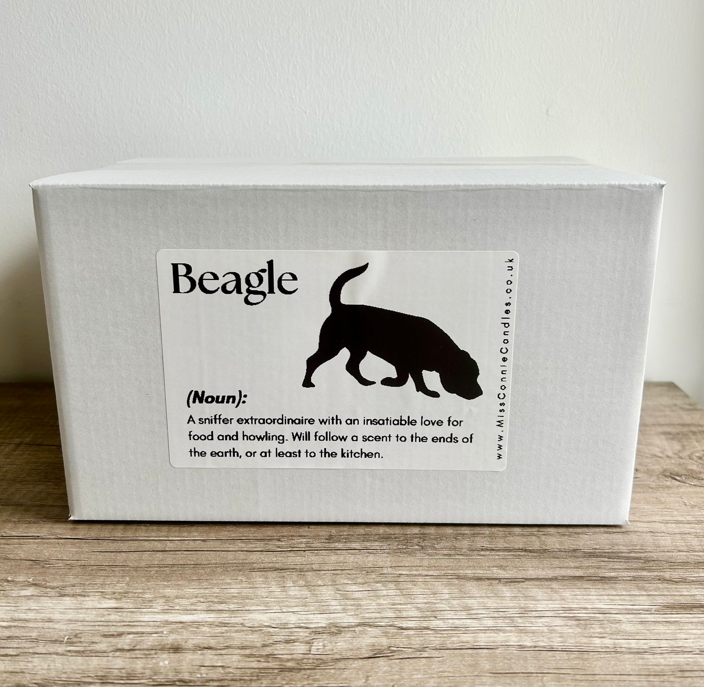 Beagle Puppy Dog Candle