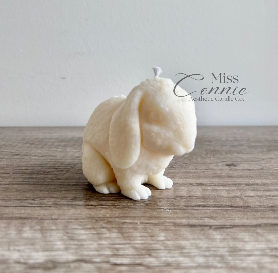 Flopped Eared Bunny Rabbit Candle