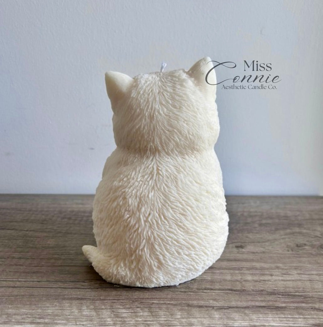 Chunky Cat Candle