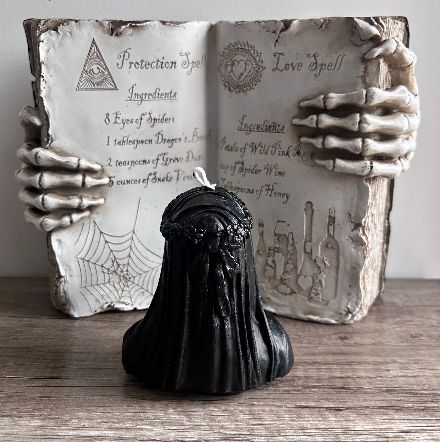 Woman In Black - Colour Changing Candle