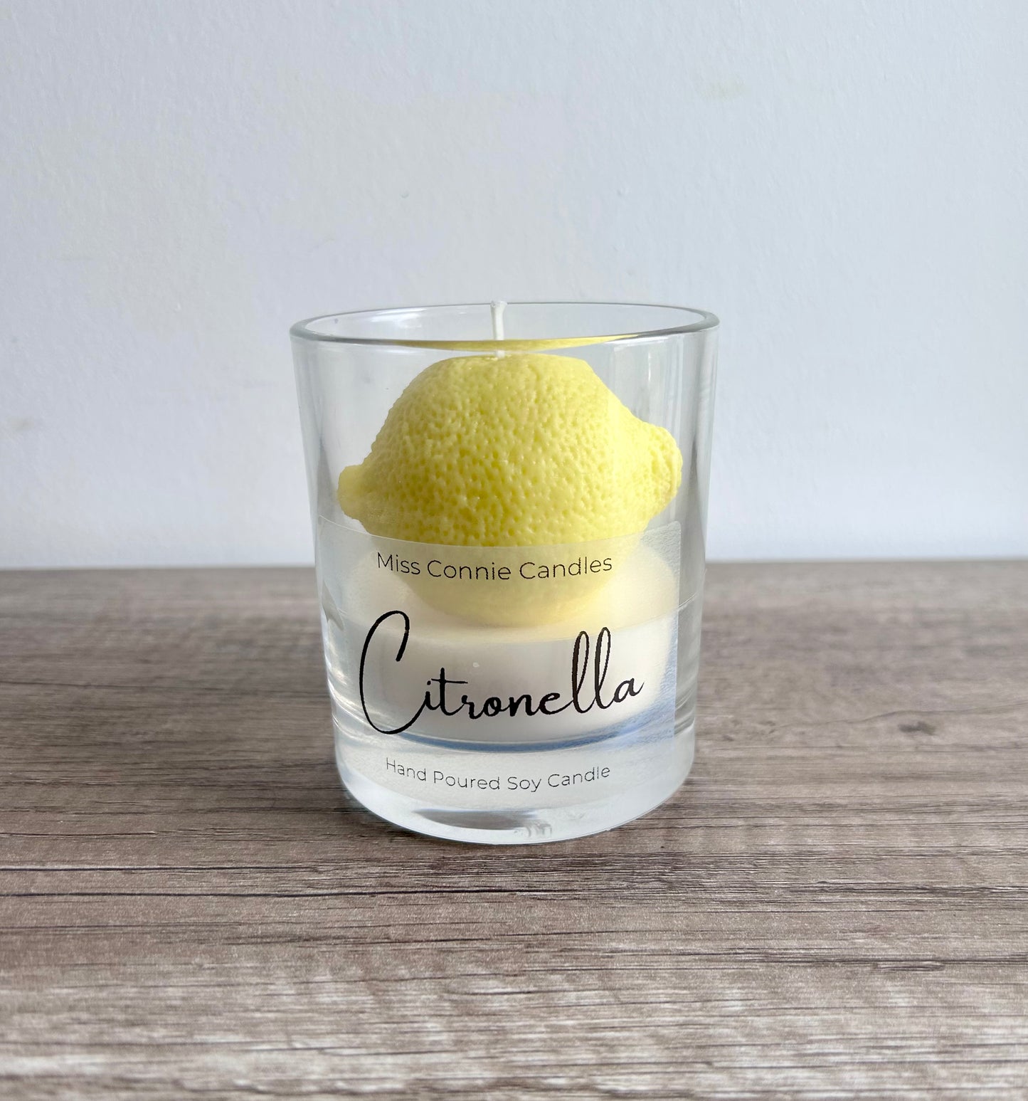 Citronella Lemon Candle