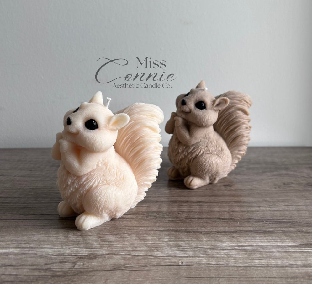 Nutkin Squirrel Candle