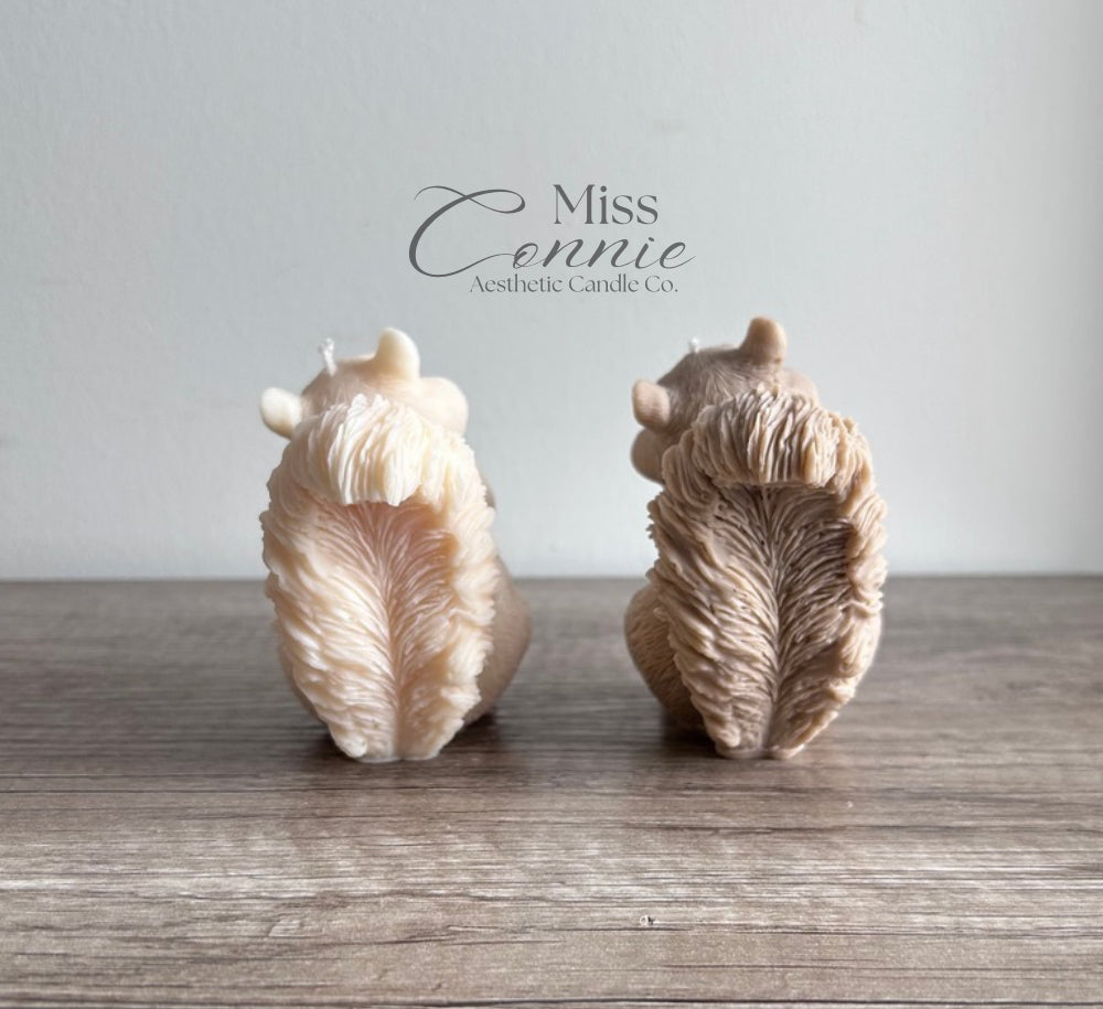 Nutkin Squirrel Candle