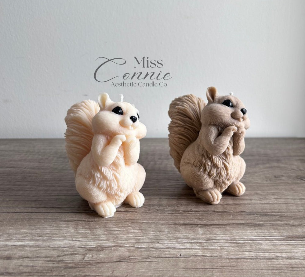 Nutkin Squirrel Candle