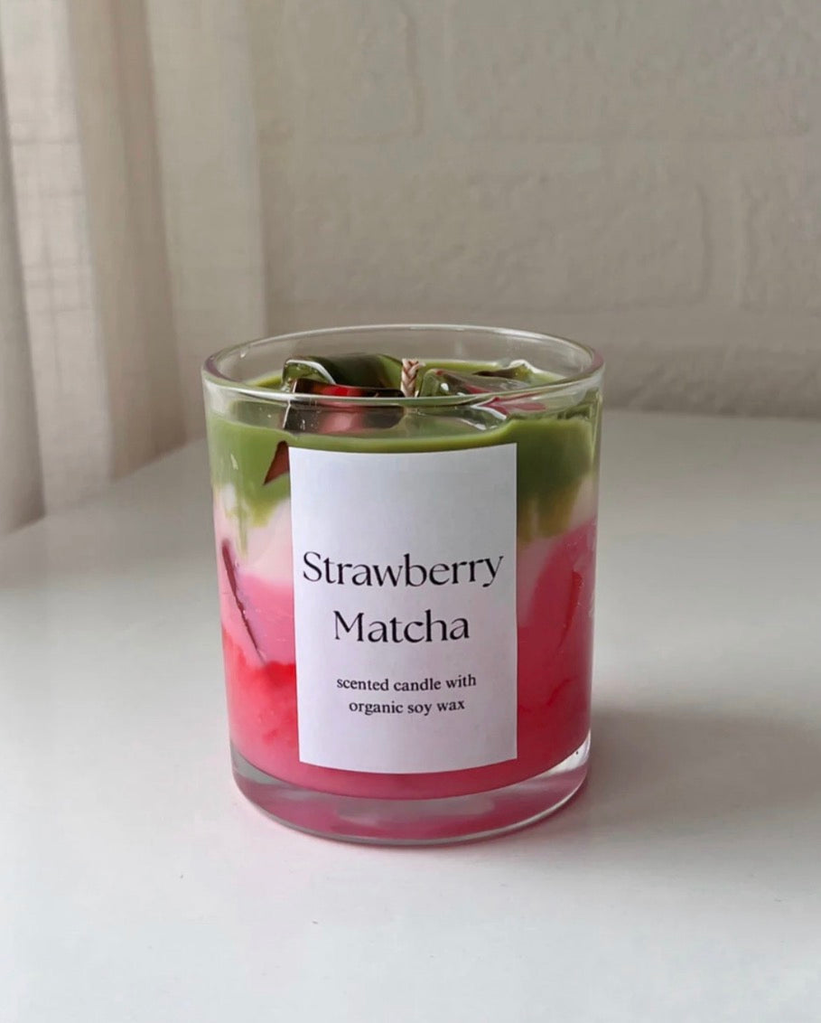 Strawberry Matcha Candle