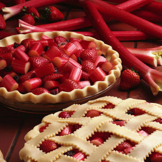 Strawberry & Rhubarb Bake
