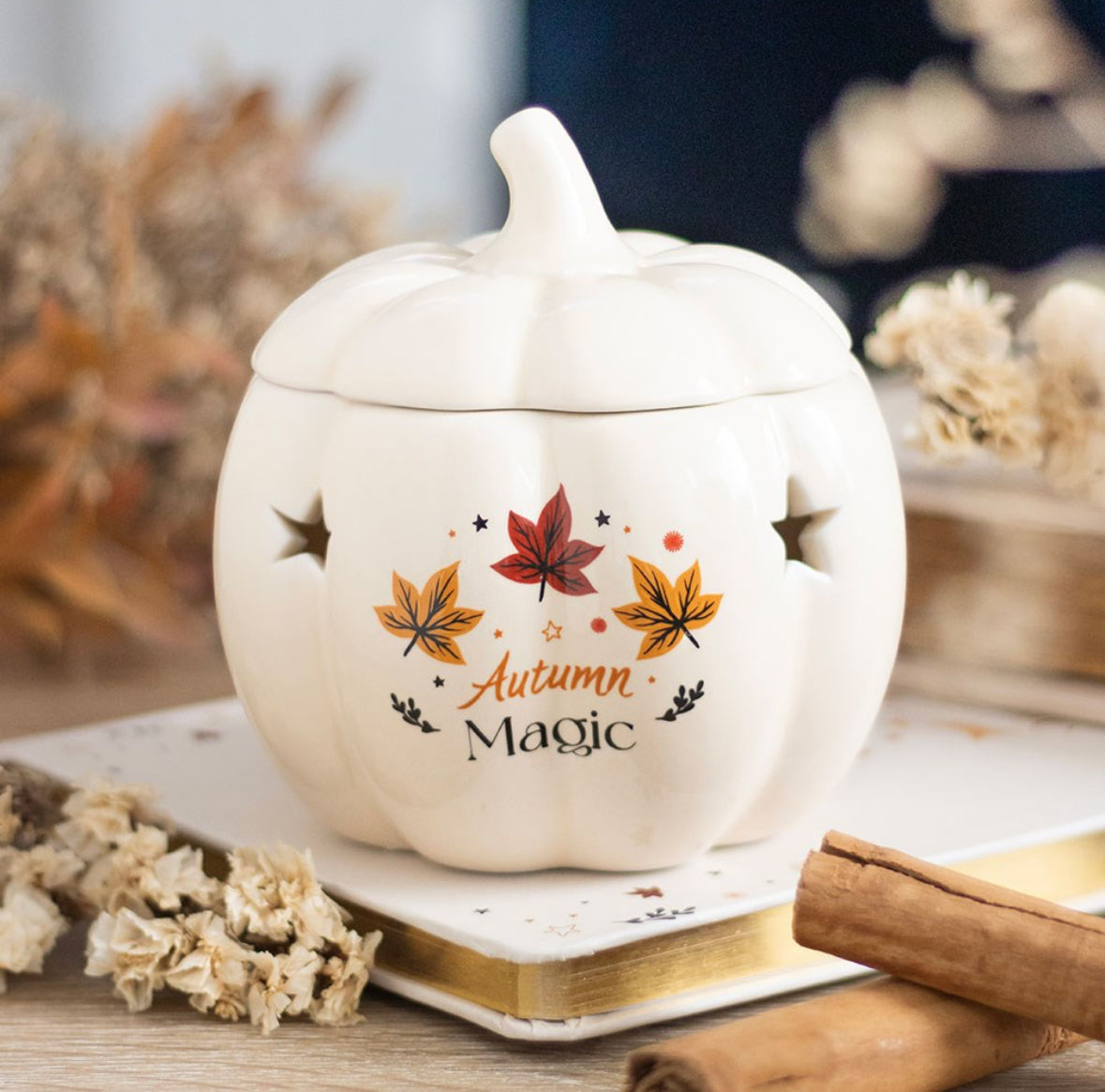 Autumn Magic Pumpkin Wax Burner