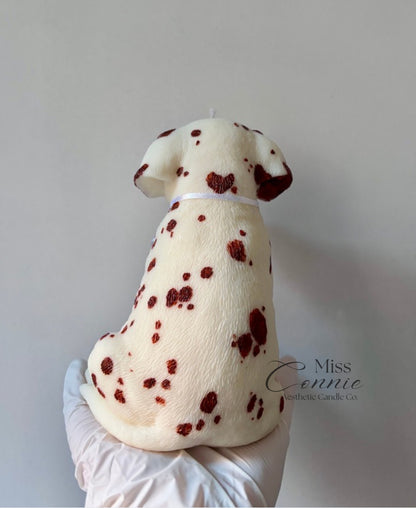 Dalmatian Puppy Dog Candle