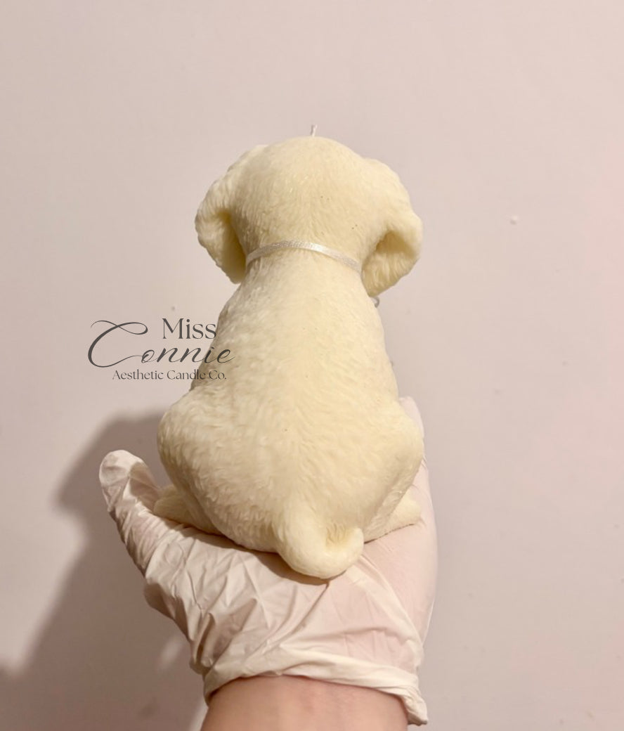 Cavalier King Charles Spaniel (Design 2) Puppy Dog Candle