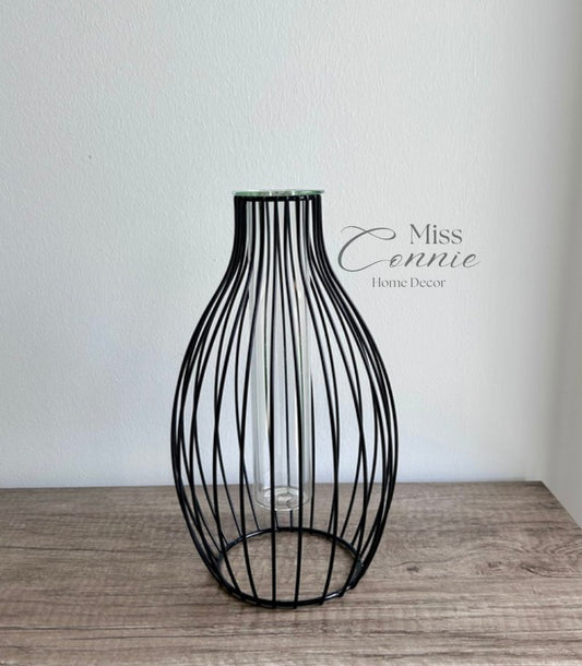 Silhouette Outline Vase
