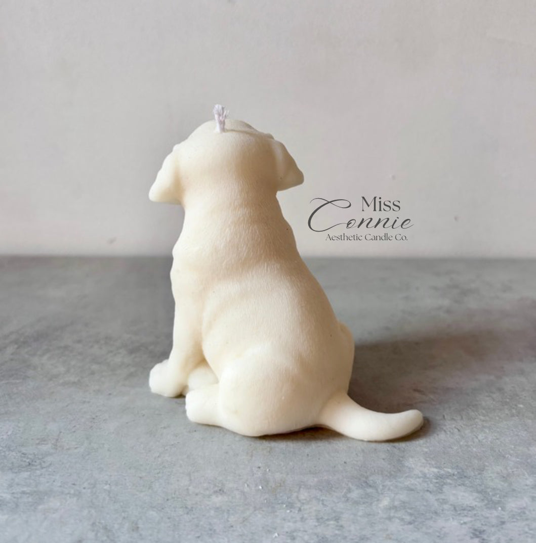Labrador Puppy Dog Candle - Miniature Collection
