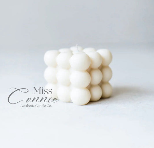 Bubble Cube Candle