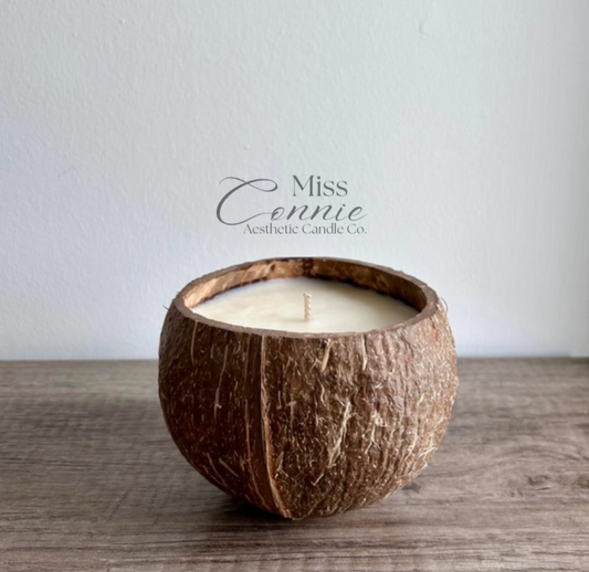 Coconut Shell Candle - Bora Bora