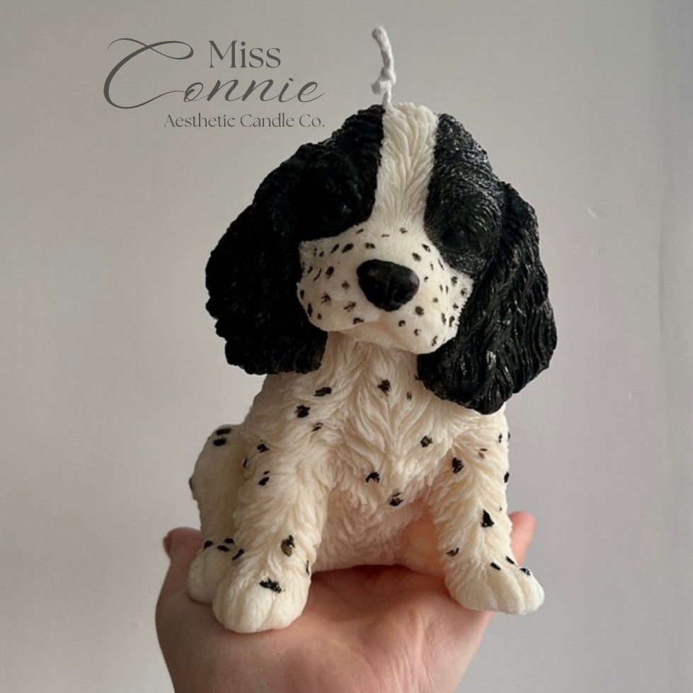 Cocker Spaniel Puppy Dog Candle