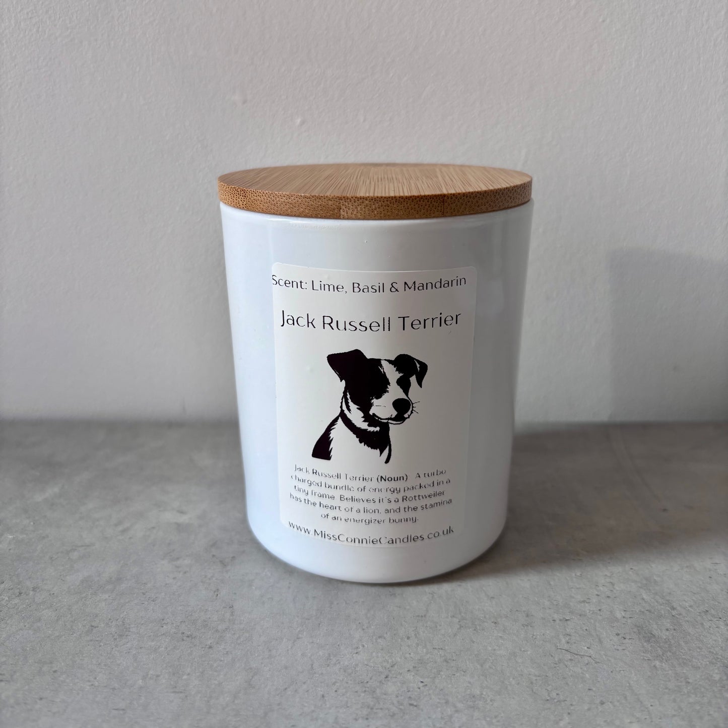 Dog Breed Candle