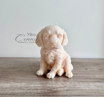 Springer Spaniel Puppy Dog Candle