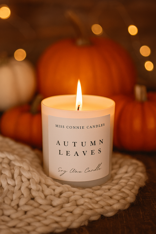 Autumn Leaves Candle