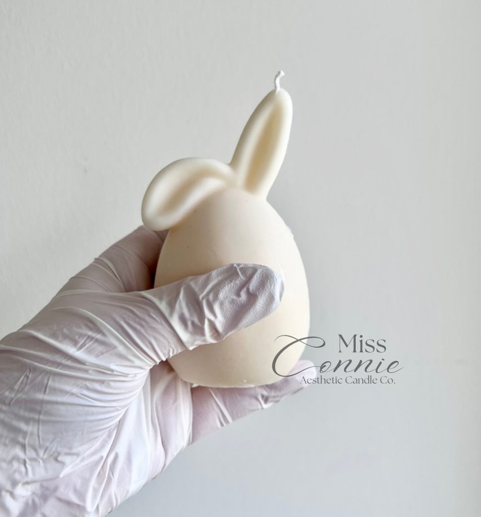 Easter Egg Bunny Candle