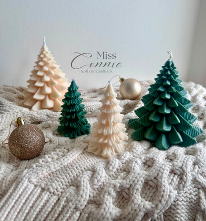 Large Christmas Tree Candle
