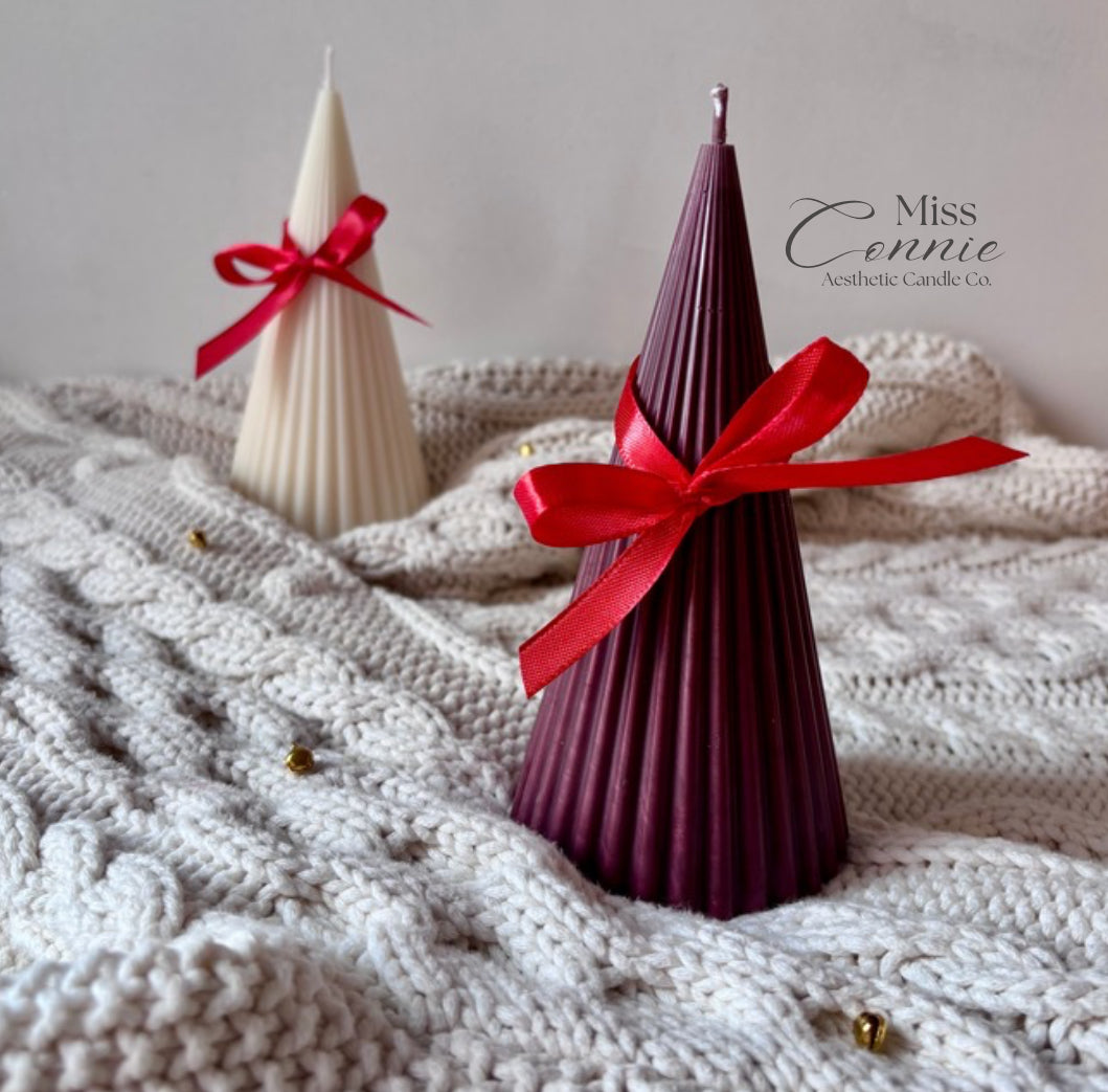 Christmas Cone Tree Candle
