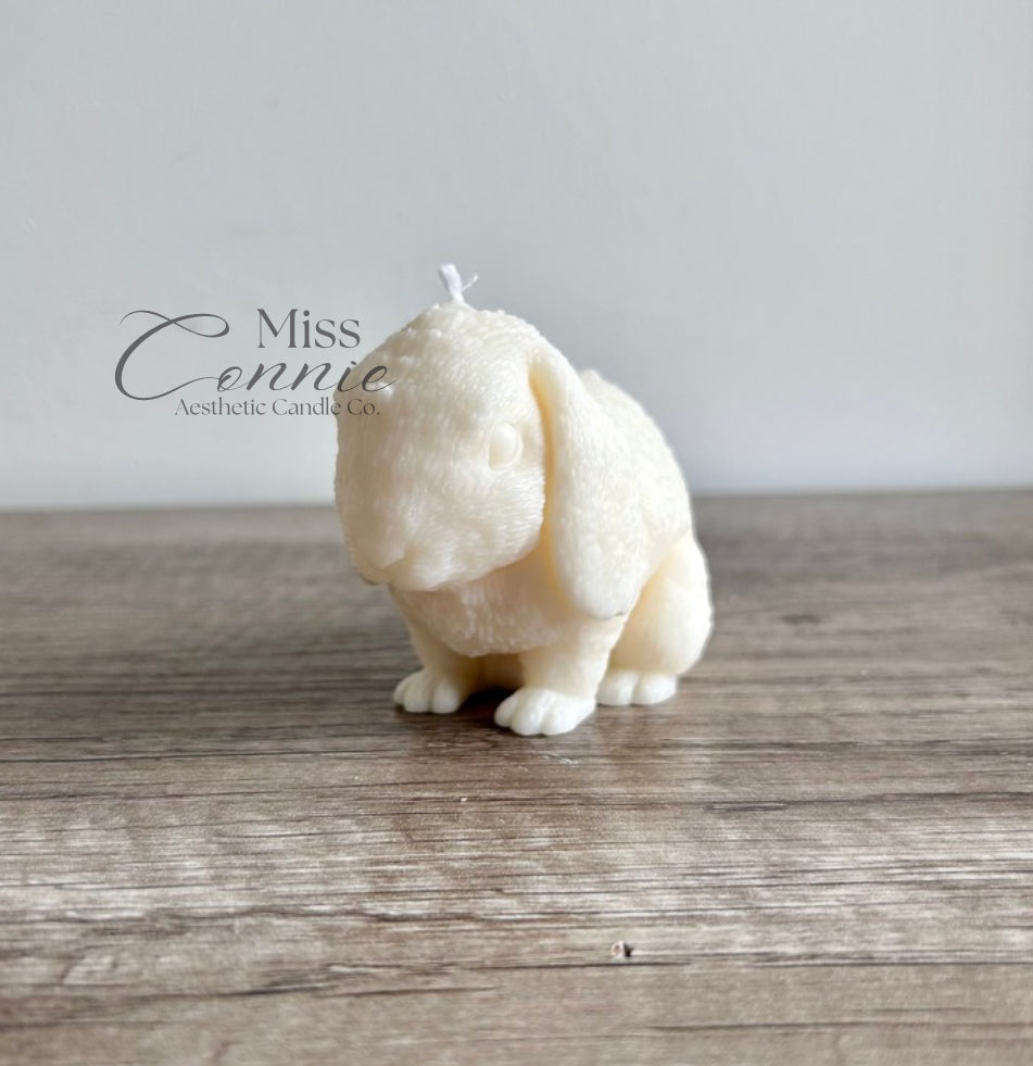 Flopped Eared Bunny Rabbit Candle