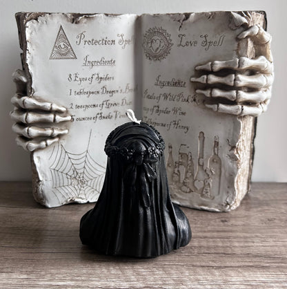 Woman In Black - Colour Changing Candle