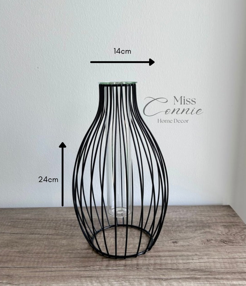 Silhouette Outline Vase
