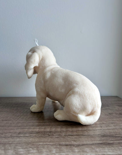 Dachshund Puppy Dog Candle