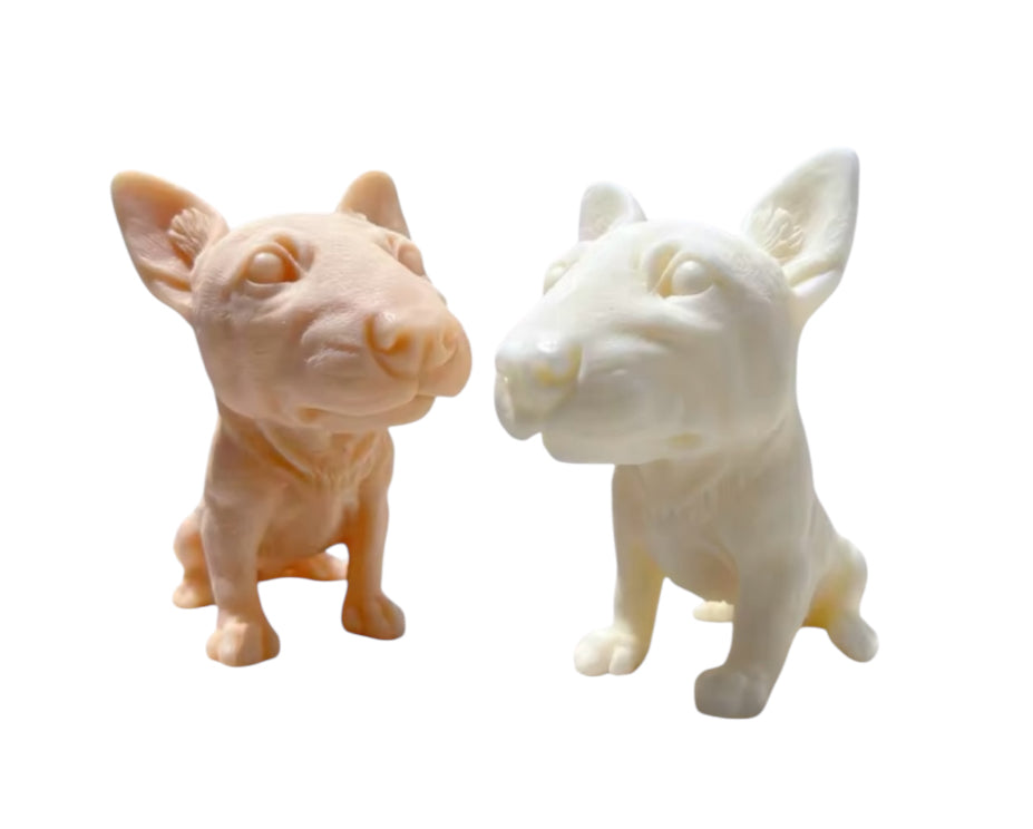 Bull Terrier Puppy Dog Candle