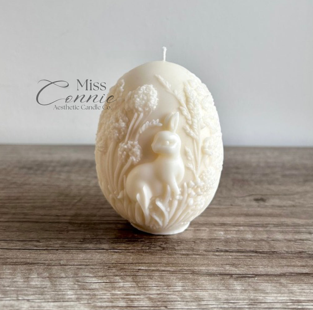 Easter Egg Bunny Design Candle