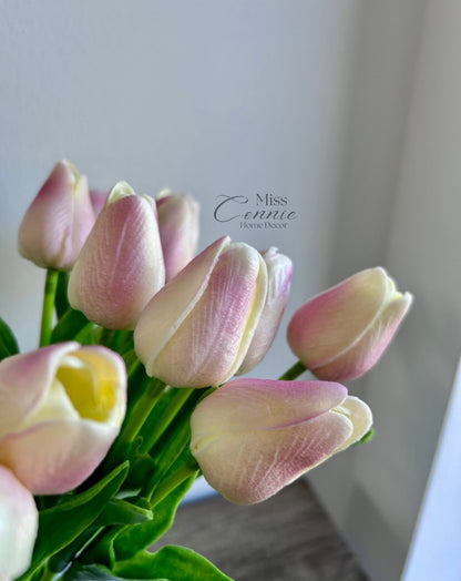 Faux Tulips - Blush (25 Stems)