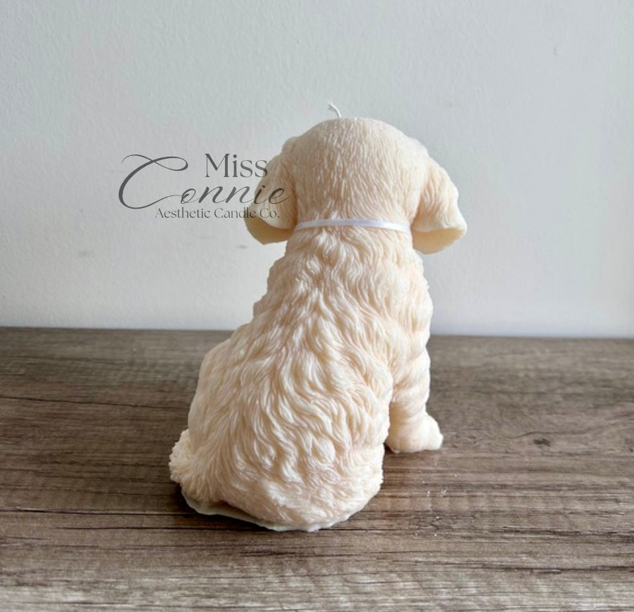 Springer Spaniel Puppy Dog Candle