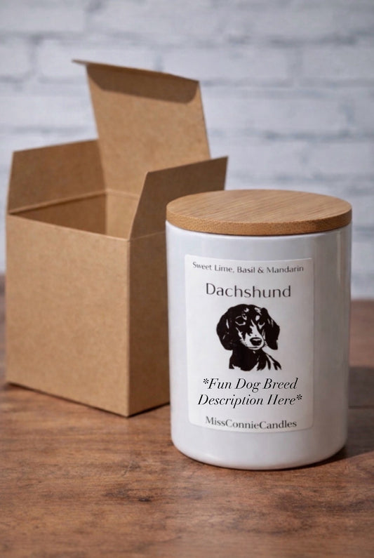 Dog Breed Candle