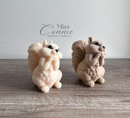 Nutkin Squirrel Candle