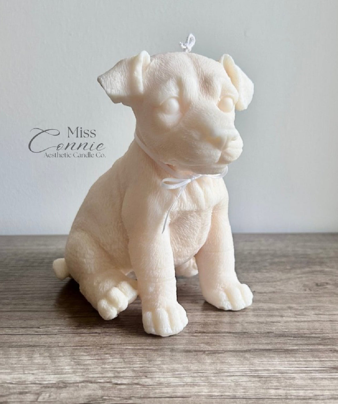 Border Terrier Puppy Dog Candle