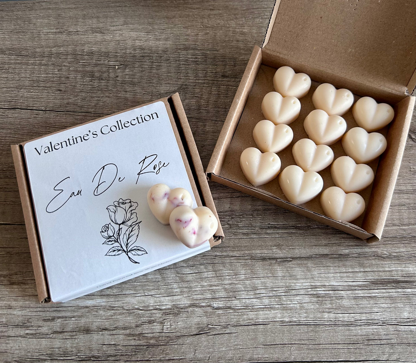 Wax Melt Valentines Heart Box