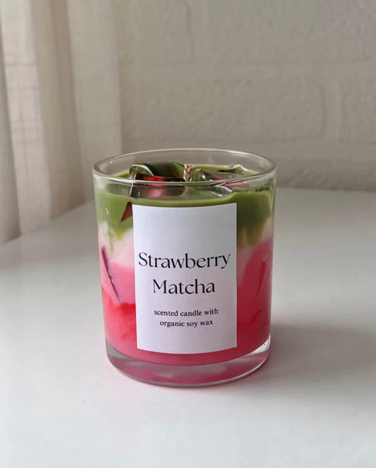 Strawberry Matcha Candle